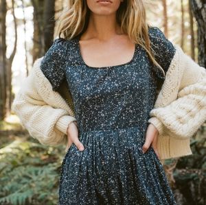 Christy Dawn Scarlet dress in Ginkgo black size Small